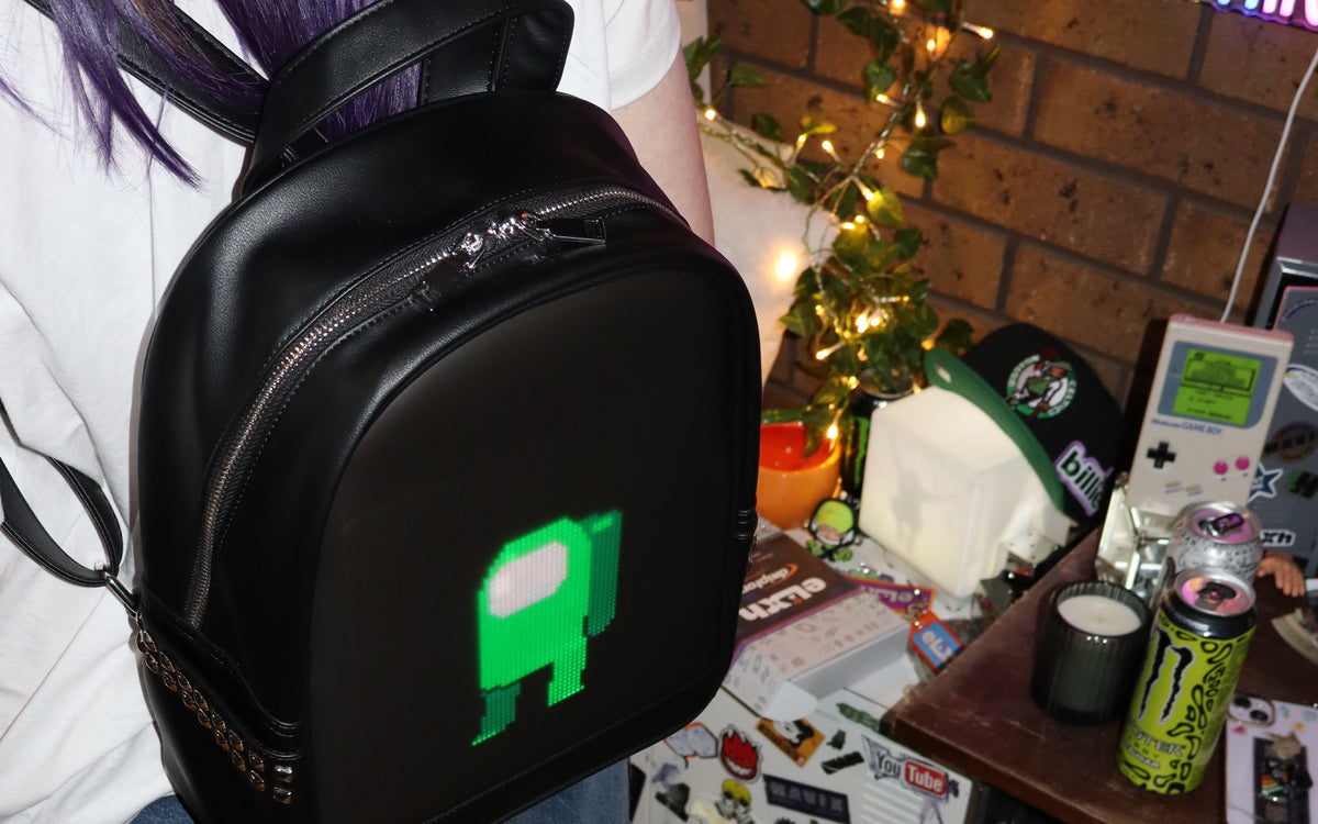 Buy 1 Get 1 Free - GLITCH LED  BACKPACK + FREE INFINITY SOCK SET (6 Pairs) 7