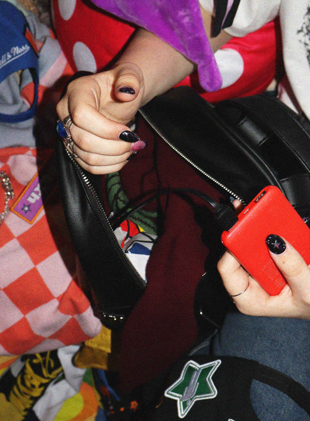 GLITCH - LED STUDDED BACKPACK 6