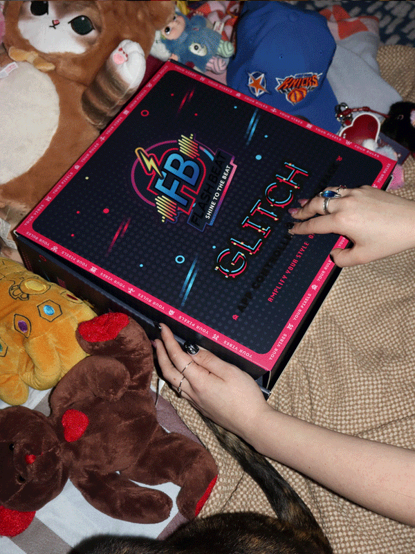 GLITCH - CUSTOMIZABLE LED BACKPACK